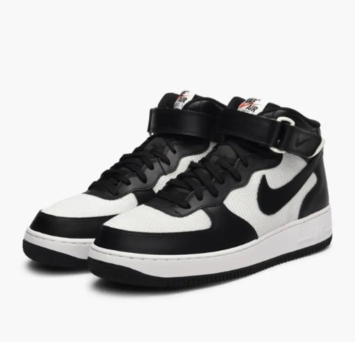 270 NIKE エアフォース1 ミッド 07 ダルメシアン ブラック