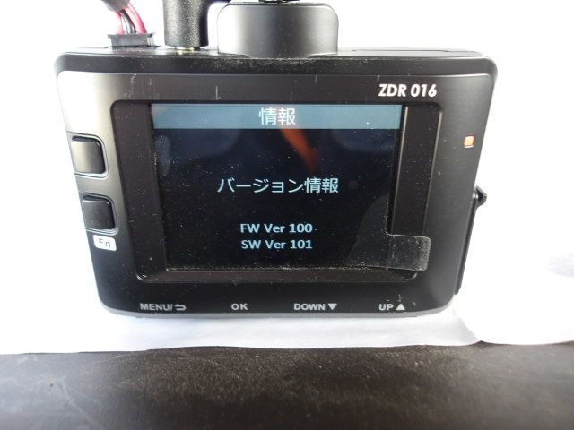 COMTEC コムテック ドライブレコーダー ZDR016 前後カメラ - メルカリ