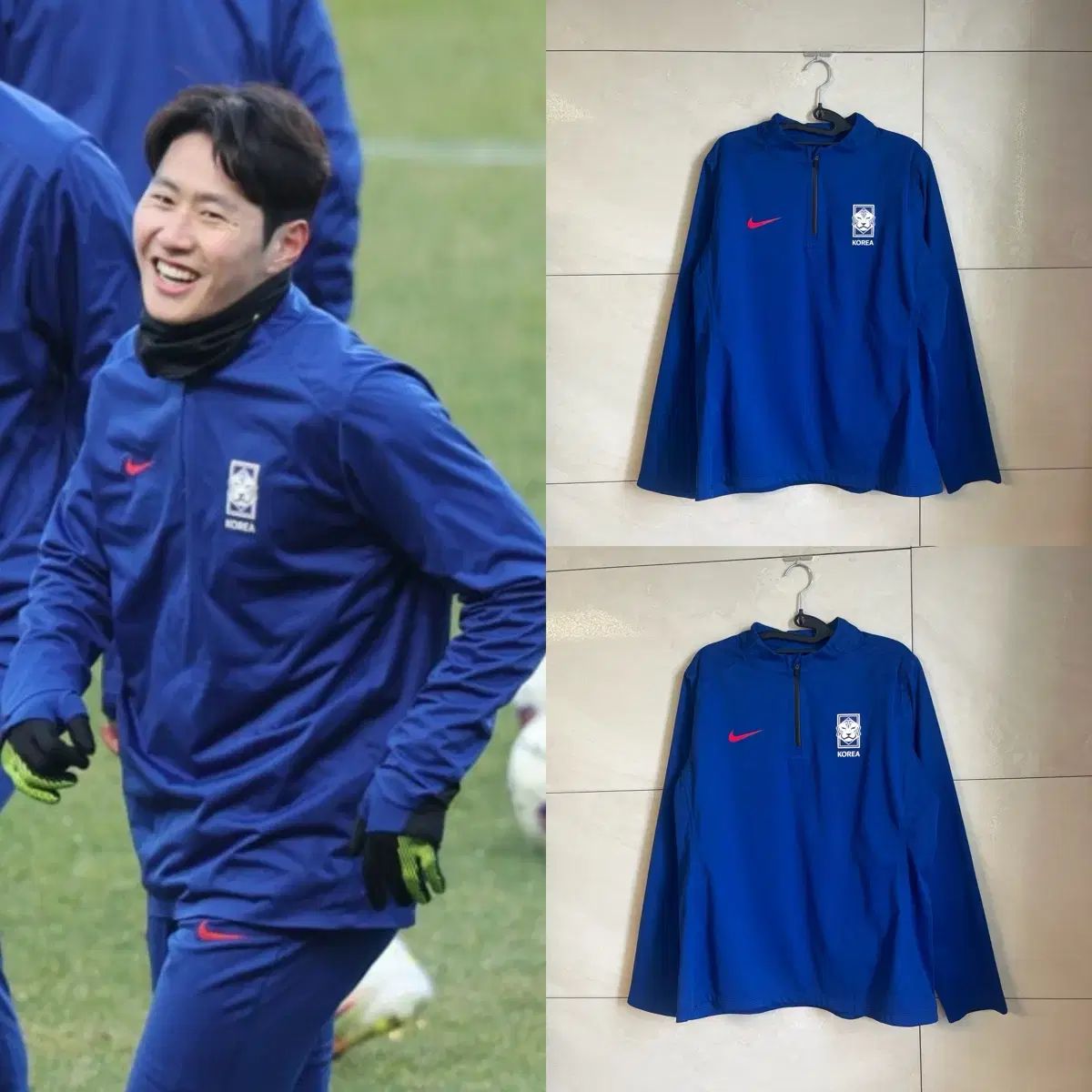 ナイキ 韓国国家代表 選手用支給用 サッカー 代表チーム トレーナー ストライク トップス