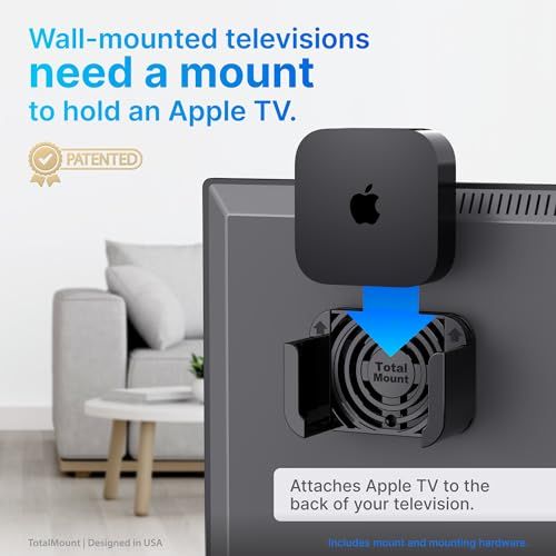 TotalMount Apple TVマウント - Apple TV 4K を含むすべてのApple TVに対応p c360307f
