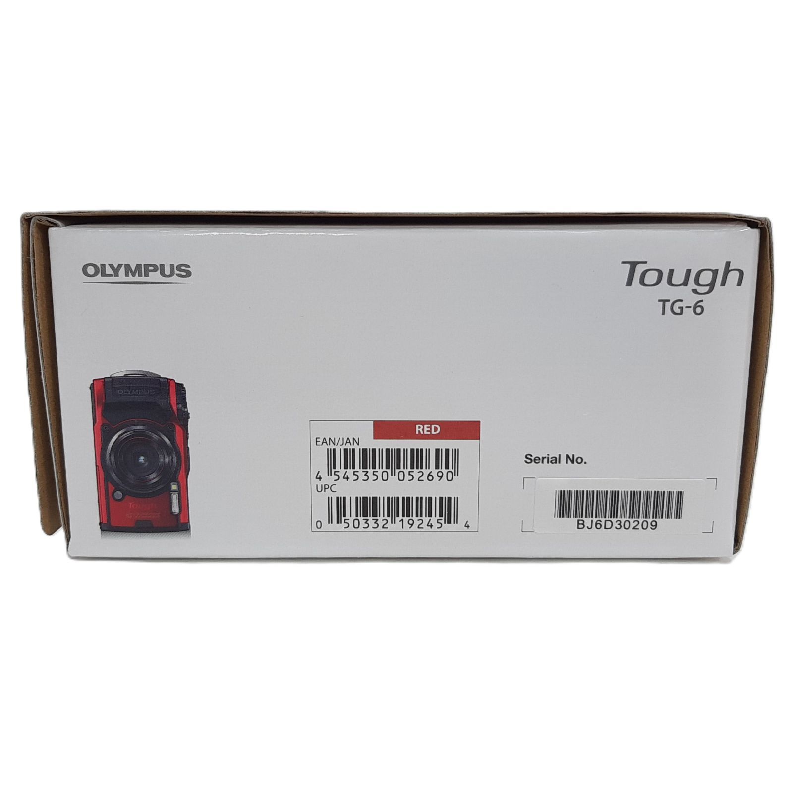 OLYMPUS Tough TG-6 レッド 開封未使用品 防水 タフネスコンデジ GPS