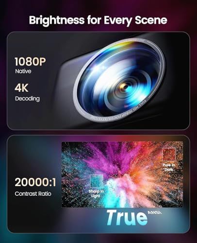 プロジェクター 4k【Netflix&20WDoIby対応】1000ASNI高輝度【自動フォーカス＆自動台形補正&自動画面適応&自動障害物回避】家庭用プロジェクター 内蔵 Netflix/YouTube/PrimeVideo WiFi6 双方 02a11d17