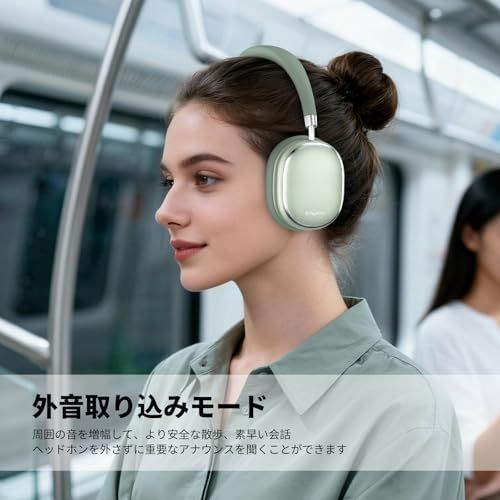 Srhythm NiceComfort 95 ハイブリッドノイズキャンセリングヘッドホン ワイヤレス Bluetoothヘッドセット 透明モード搭載 ENC HDサウンド ミントグリーンp 6cc5984c Srhythm NiceComfort 95 ハイブリッドノイズキャンセリングヘッドホン ワイヤレス Bluetoothヘッドセット 透明モード搭載 ENC HDサウンド ミントグリーンp 6cc5984c