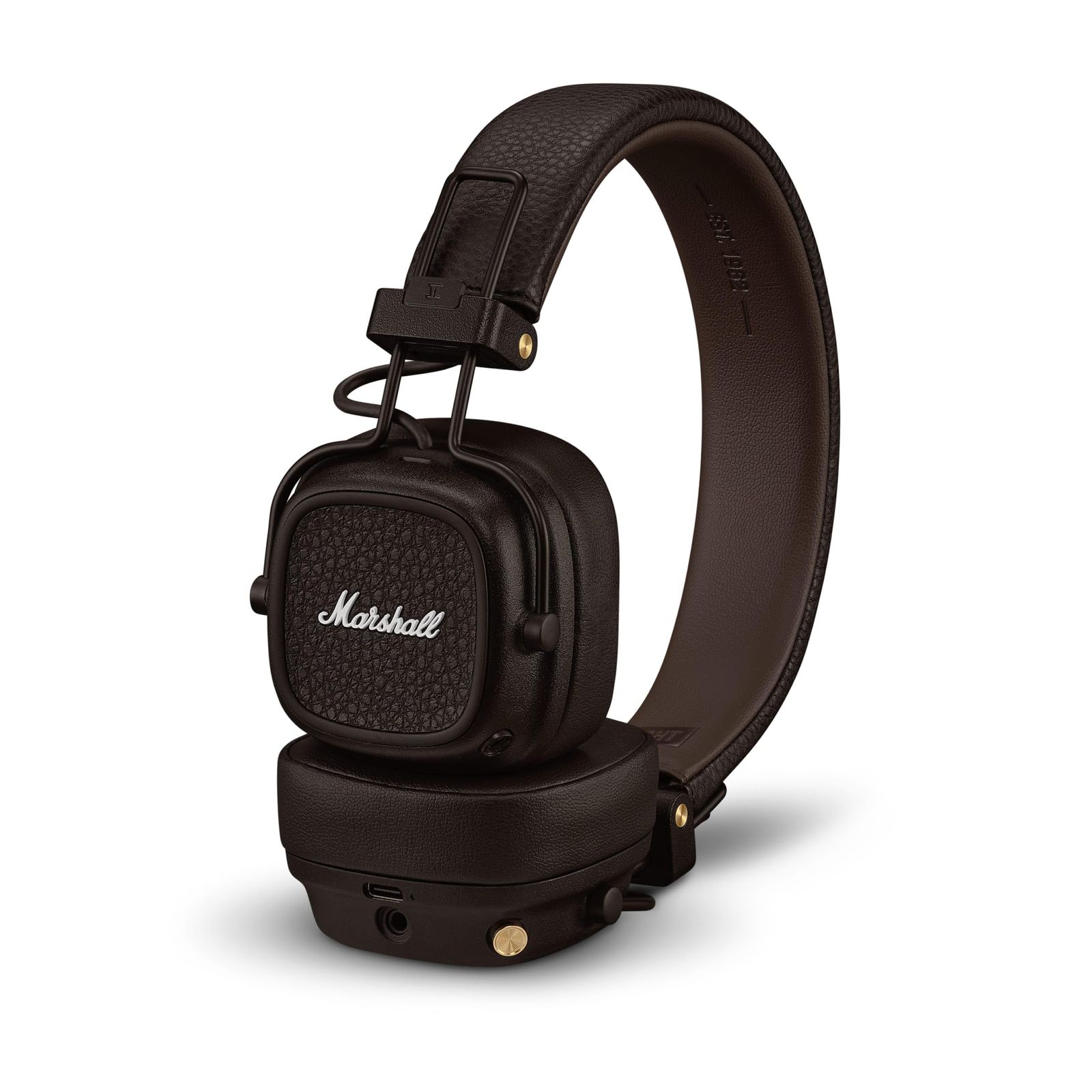 Marshall ワイヤレスオンイヤーヘッドホン Major V ブラウン Bluetooth / 連続再生100時間 / Qi充電対応/通話対応 【国内正規品】p 8c2f0ac4