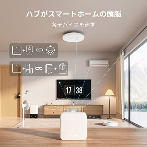 「Compatible with Alexa認定」SwitchBot スイッチボット Hub mini + スイッチボット 温湿度計プラスp 9f1a3e8d