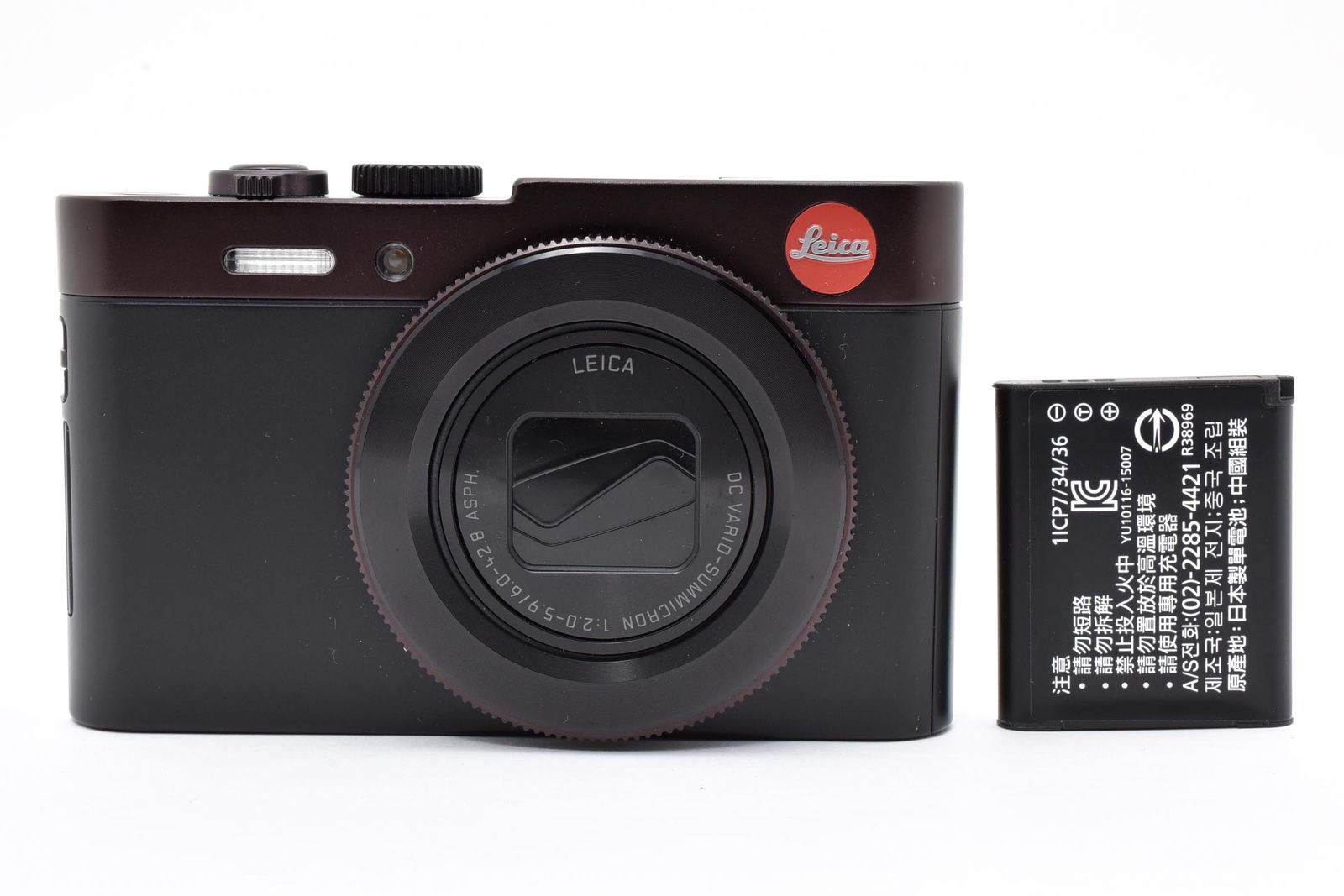 ■美品■ライカ LEICA C(Typ112) ダークレッド コンパクトデジタルカメラ【動作確認済】 #9417 F.May.2426