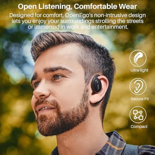 TOZO OpenEgo ワイヤレス イヤホン bluetooth 5.3 オープンイヤー 極上のフィット感 耳を塞がない LED ディスプレイ AI 通話時ノイズリダクション 約70~80h再生 IPX5防水 イヤホンワイヤレス ぶるーとゅ b0484d37 TOZO OpenEgo ワイヤレス イヤホン bluetooth 5.3 オープンイヤー 極上のフィット感 耳を塞がない LED ディスプレイ AI 通話時ノイズリダクション 約70~80h再生 IPX5防水 イヤホンワイヤレス ぶるーとゅ b0484d37
