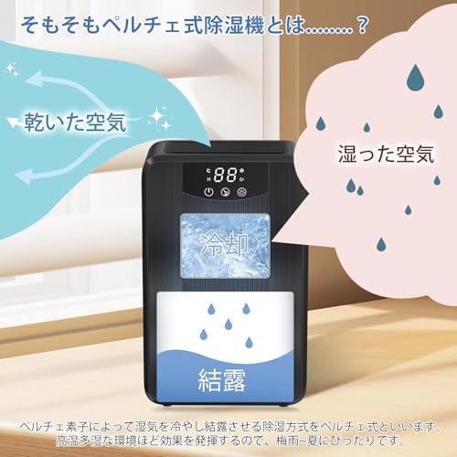 Boweer 除湿機 小型 除湿器 1000ml大容量 強力除湿 省エネ 卓上 ぺルチェ式 じょしつき 静音 梅雨/カビ/結露/湿気対策 抗菌フィルタ付き 満水自動停止 4/ 6 /8/12/24 H切タイマー 7色ライト付き 湿気取り PS df09eaf5 Boweer 除湿機 小型 除湿器 1000ml大容量 強力除湿 省エネ 卓上 ぺルチェ式 じょしつき 静音 梅雨/カビ/結露/湿気対策 抗菌フィルタ付き 満水自動停止 4/ 6 /8/12/24 H切タイマー 7色ライト付き 湿気取り PS df09eaf5