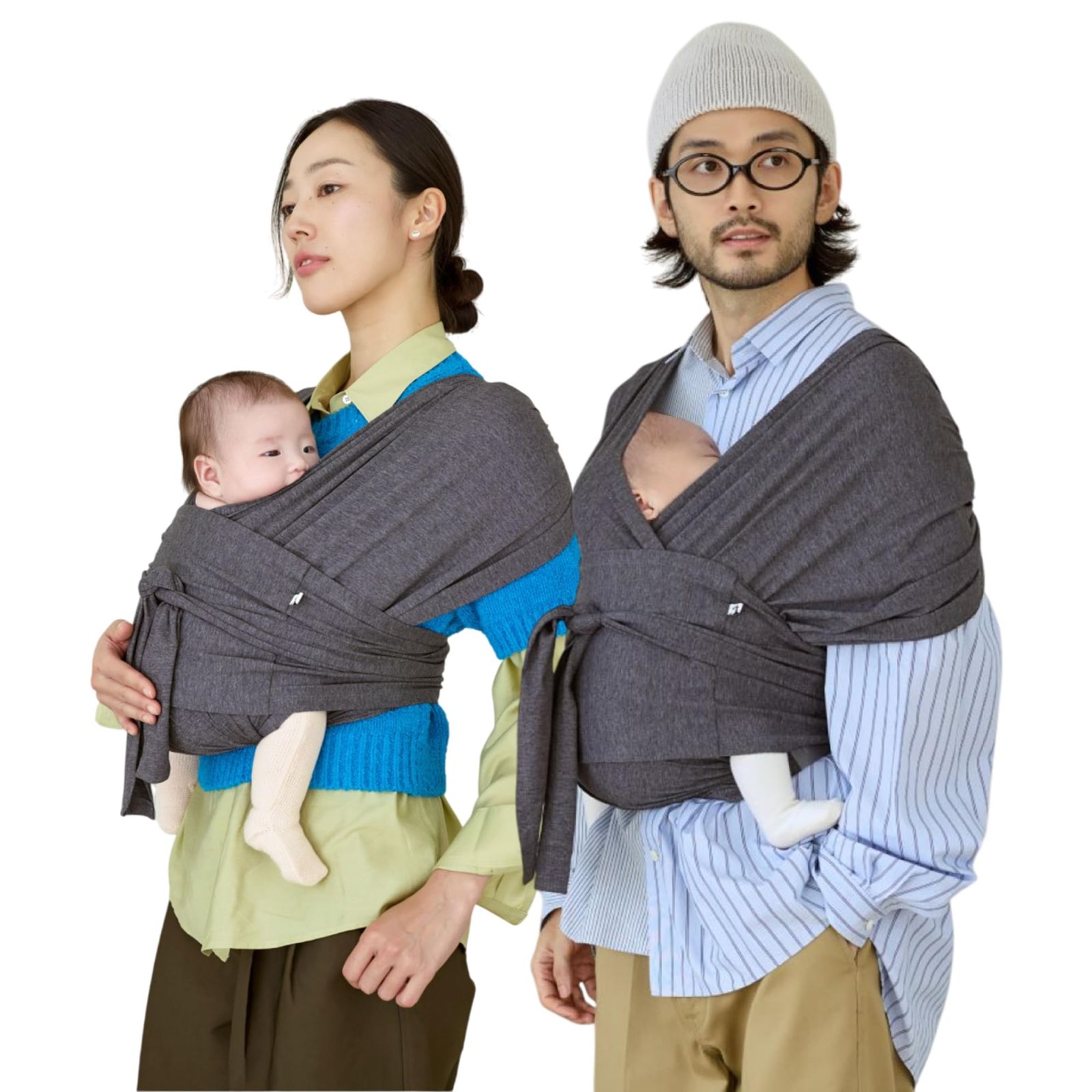 【ヘッドサポート入り】コニー抱っこ紐 FLEX サイズ調節 SoftBreeze (旧Elastech) (Konny) ママパパ兼用 ベビー スリング ラップ 新生児~20kg 国際安全認証取得 赤ちゃん寝かしつけ 出産祝い ギフト 収納袋 56d60426