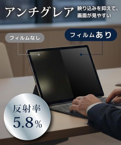 LOE(ロエ) Surface Pro 12インチ 覗き見防止 保護フィルム 【マグネット式】 プライバシーフィルター ブルーライトカット 反射防止 アンチグレア (サーフェスプロ12) 1枚e 5820233e LOE(ロエ) Surface Pro 12インチ 覗き見防止 保護フィルム 【マグネット式】 プライバシーフィルター ブルーライトカット 反射防止 アンチグレア (サーフェスプロ12) 1枚e 5820233e
