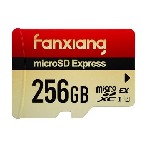 Fanxiang Express microSD カード 256GB 【 Nintendo Switch2対応 】最大読込900MB/s 最大書込750MB/s UHS-I U3 V30 A1 4K動画 ドローン対応 防水 耐衝撃 5年間e 9a54b48e