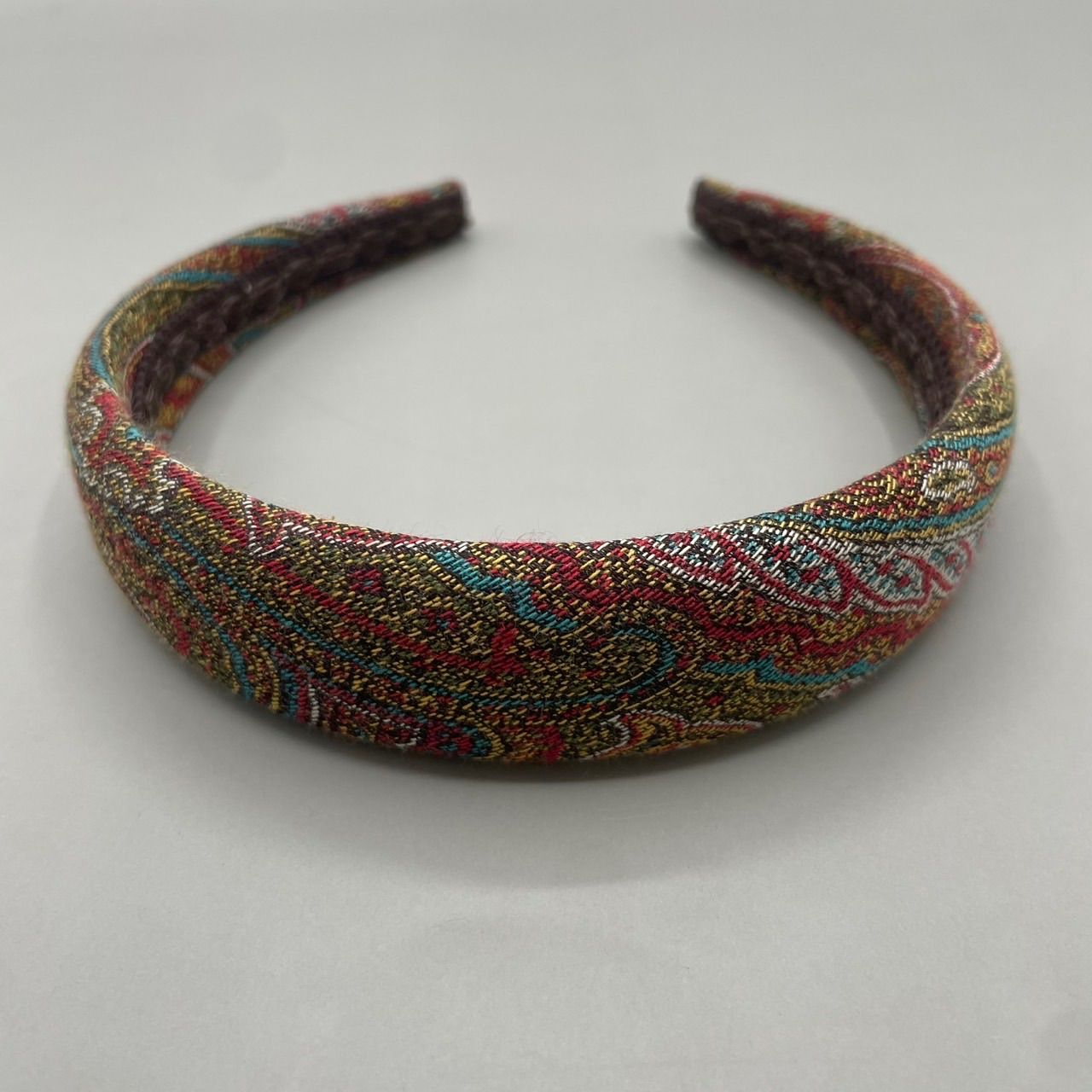 極美品 ETRO エトロ カチューシャ ヘアバンド ペイズリー柄 ヘア 