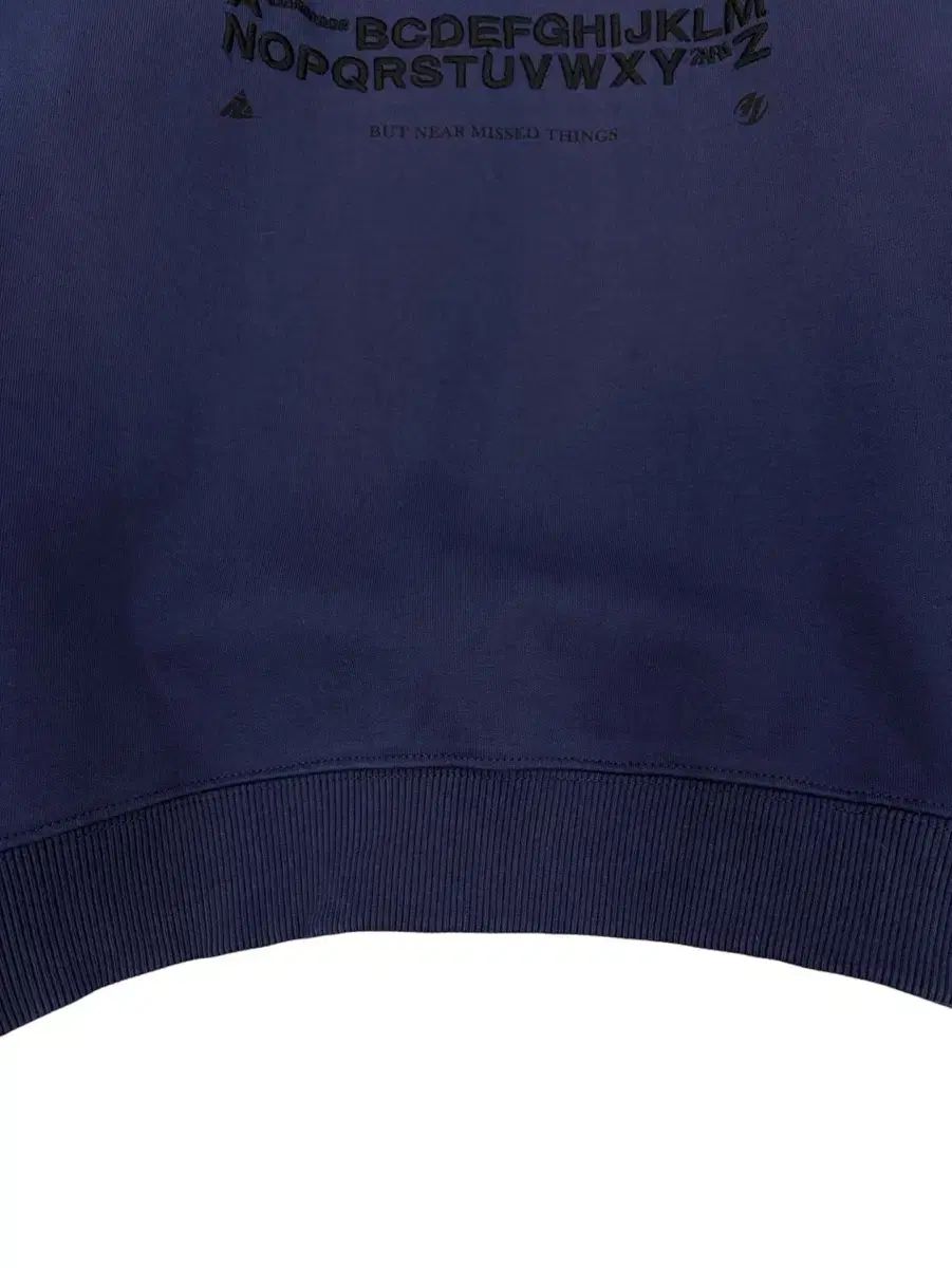ADER ERROR × ZARA オーバーサイズ ポロシャツ (スウェット) ネイビー (S-M)