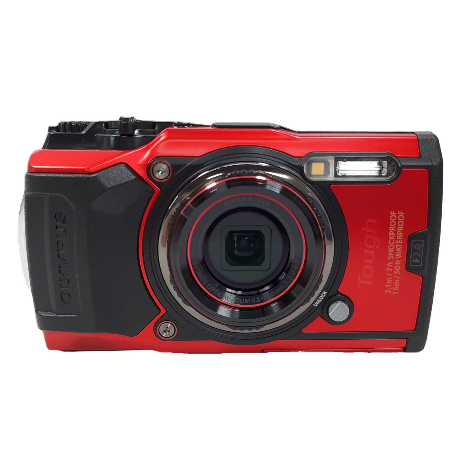 OLYMPUS Tough TG-6 レッド 開封未使用品 防水 タフネスコンデジ GPS