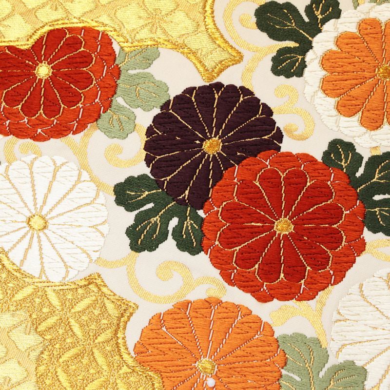 ※記念感謝祭【仕立無料】特撰振袖用本金箔仕様唐織本袋帯☆工芸松雲取春秋文豪華織西陣老舗織物(名門細尾取扱品)(10012746) ※記念感謝祭【仕立無料】特撰振袖用本金箔仕様唐織本袋帯☆工芸松雲取春秋文豪華織西陣老舗織物(名門細尾取扱品)(10012746)