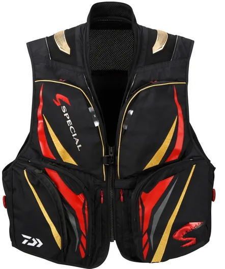 ダイワ スペシャル バリアテック(R)ショートベスト DV-1025 ブラック 2XLサイズ / 鮎ベスト daiwa 釣具