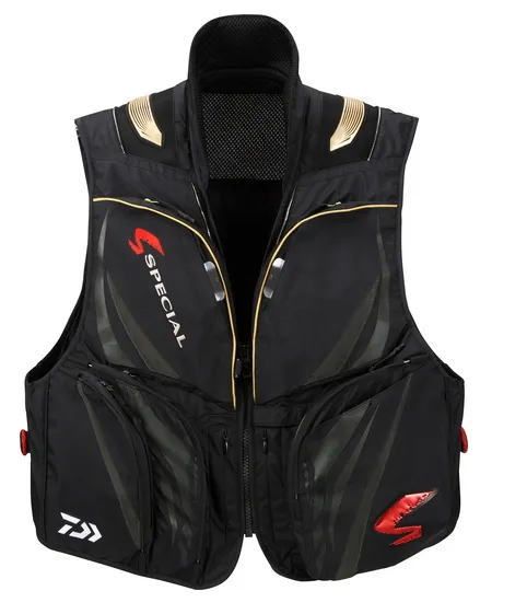 ダイワ スペシャル バリアテック(R)ショートベスト DV-1025 マスターブラック Mサイズ / 鮎ベスト daiwa 釣具
