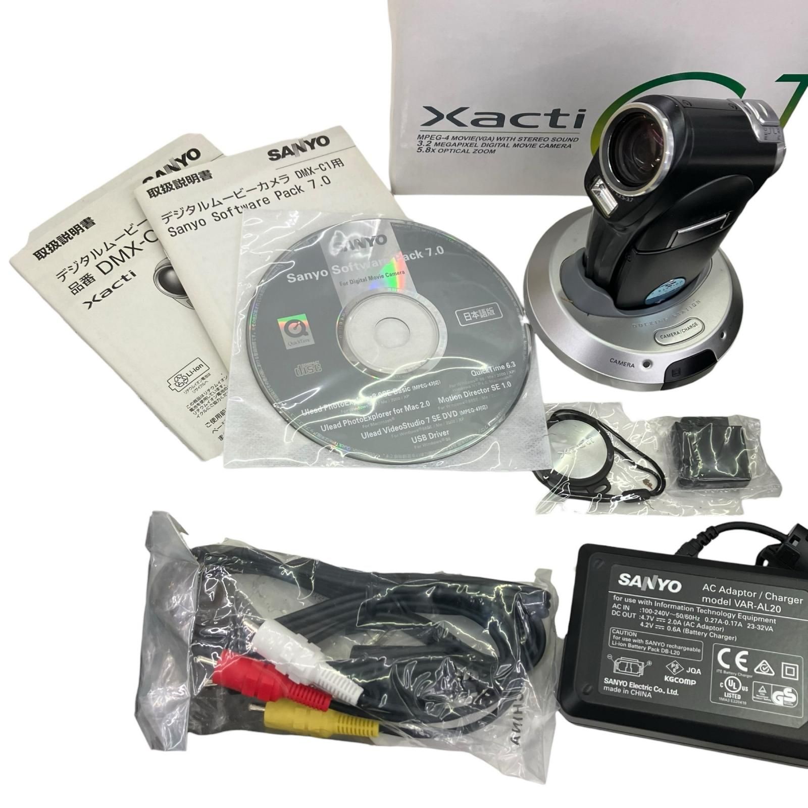 186000 SANYO 三洋電機株式会社 デジタルムービーカメラ DMX-C1 DMX-C1