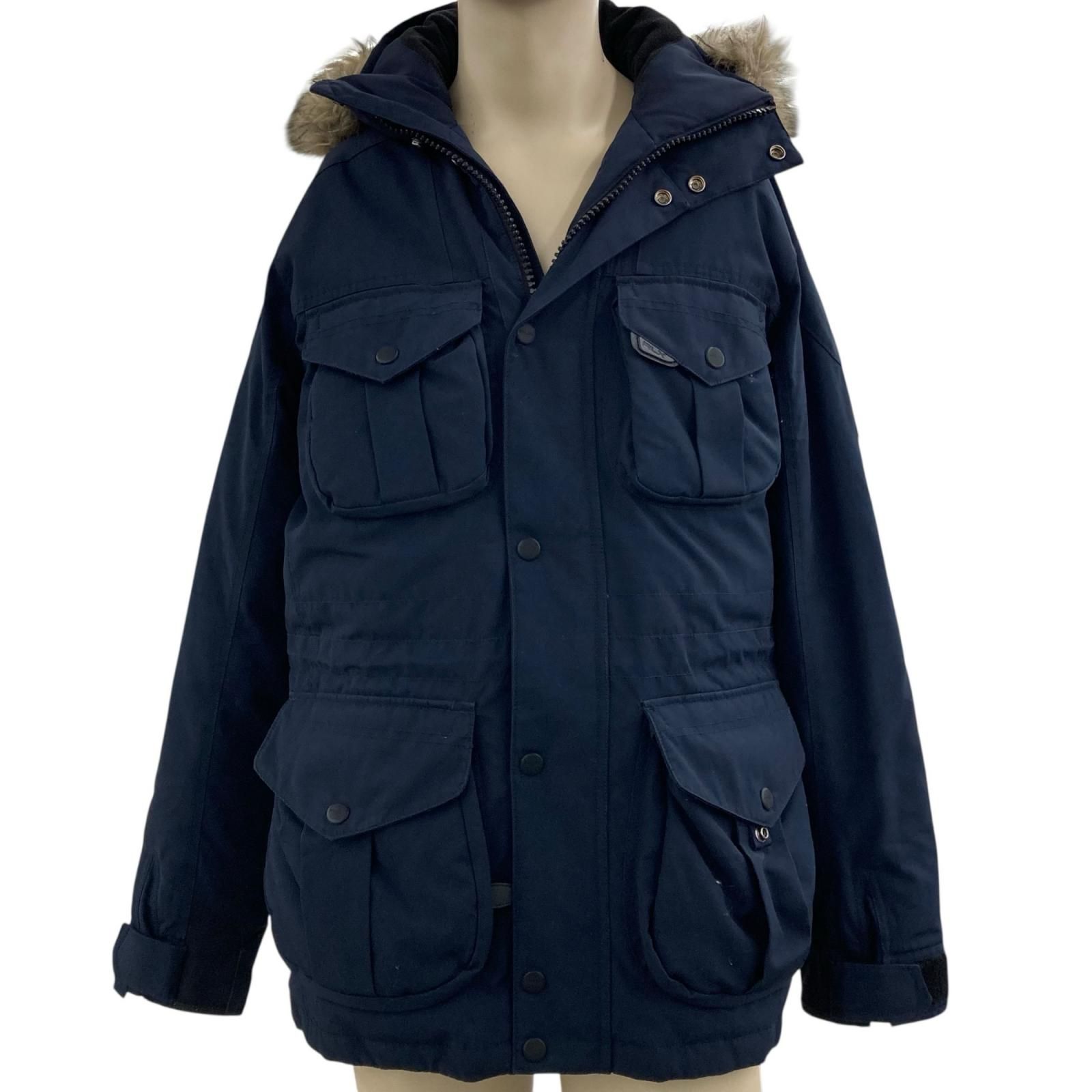 186005 RALPH LAUREN ラルフローレン モッズコート S ファー付き メンズ