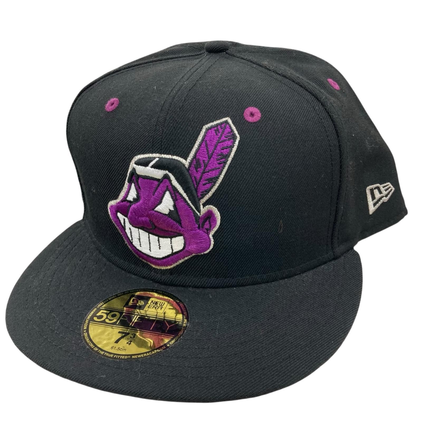 ニューエラキャップ　インディアンス　7 1/2 おまけ付 199990 NEW ERA ニューエラ キャップ クリーブランド インディアンス