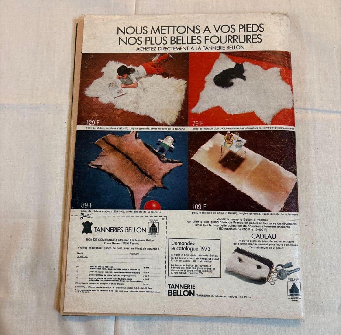 フランスヴィンテージ 女性誌 L'Écho de la Mode｜1973年3月号 - メルカリ