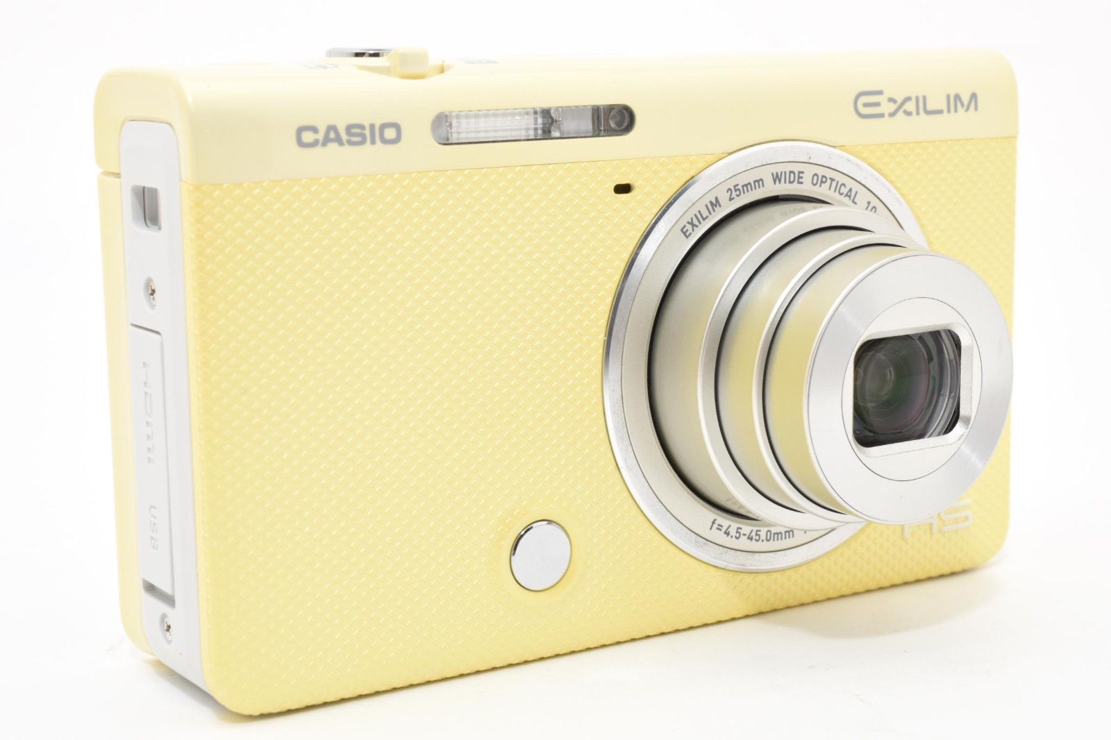 カシオ CASIO EXILIM ZR-70 イエロー コンパクトデジタルカメラ