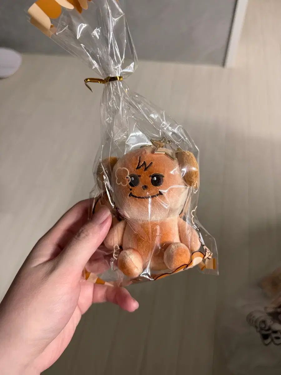 購入5分で焼いたキーホルダー