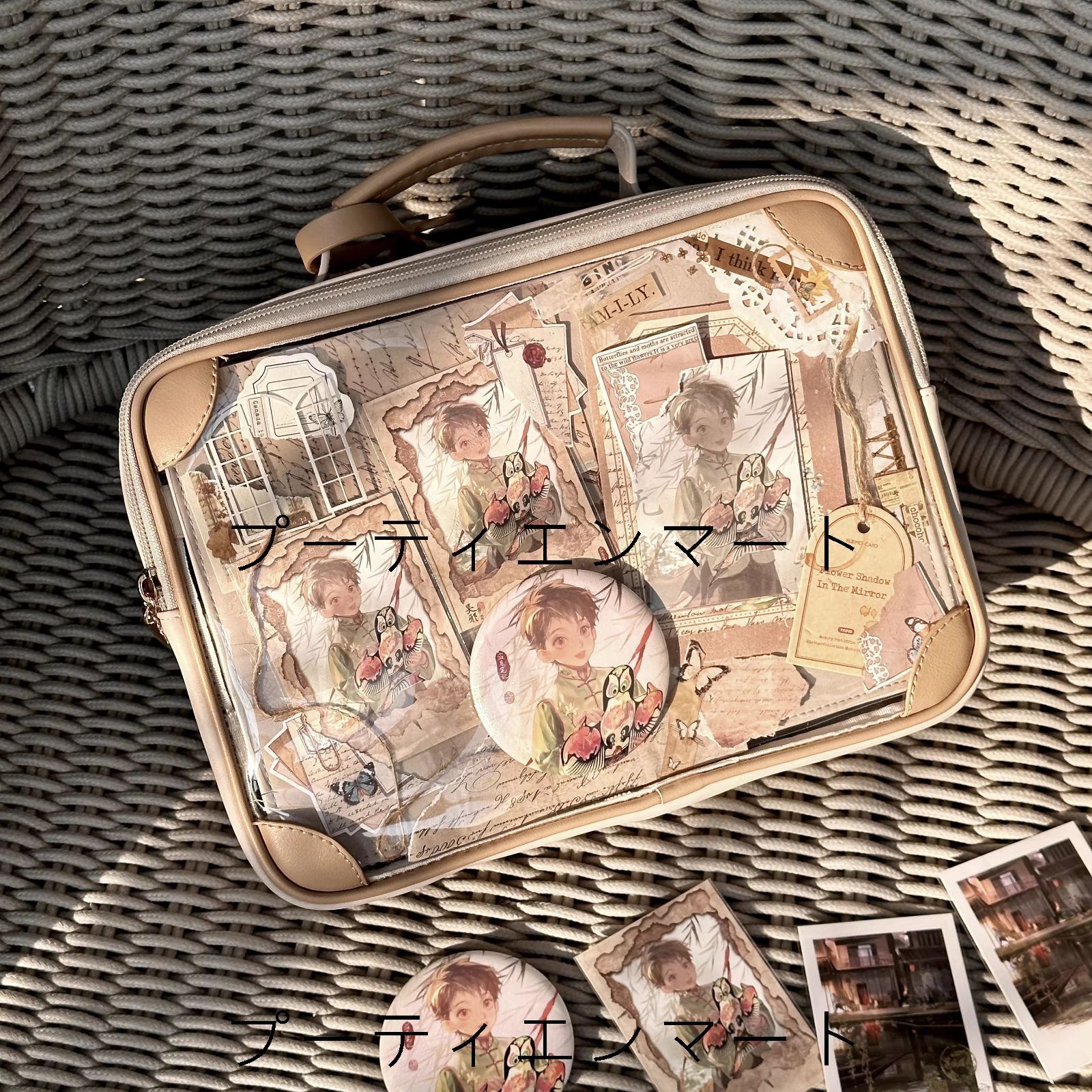 人気商品 オリジナル 可愛い旅 ショルダー/斜め掛け/手提げ トラベル痛バッグ レトロスクエアバッグ カラー: カーキブラウン/ミッドグレー/ミッドブルー/グリーン/ブルー/ボルドー/ダークブラウン/ピンクホワイト/ライラック 素材: PUレザー