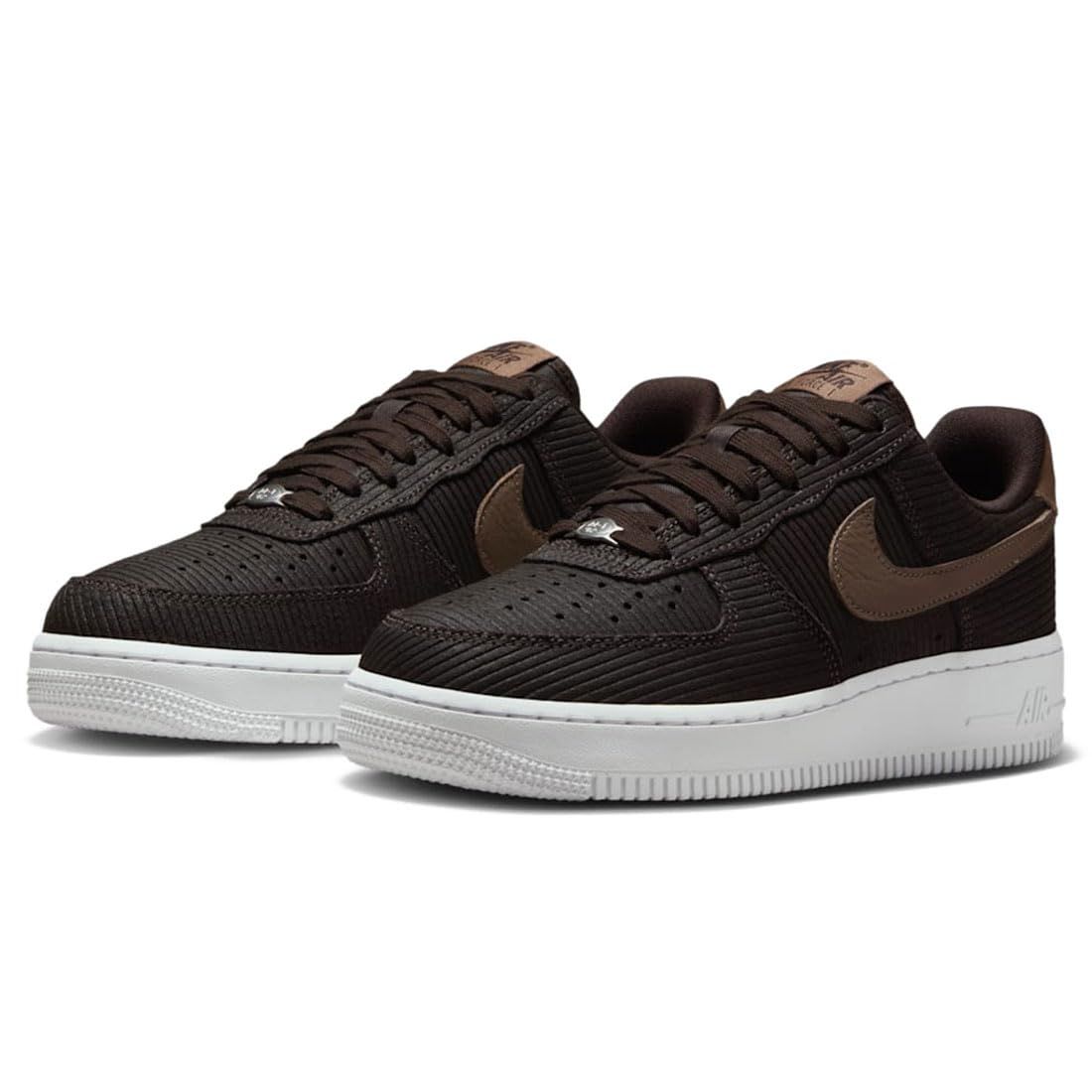 [ナイキ] エア フォース 1 '07 W AIR FORCE 1 '07 ベルベットブラウン/ホワイト/メタリックシルバー/ミンクブラウン IM6533-200 24.5cm [24.5 cm]