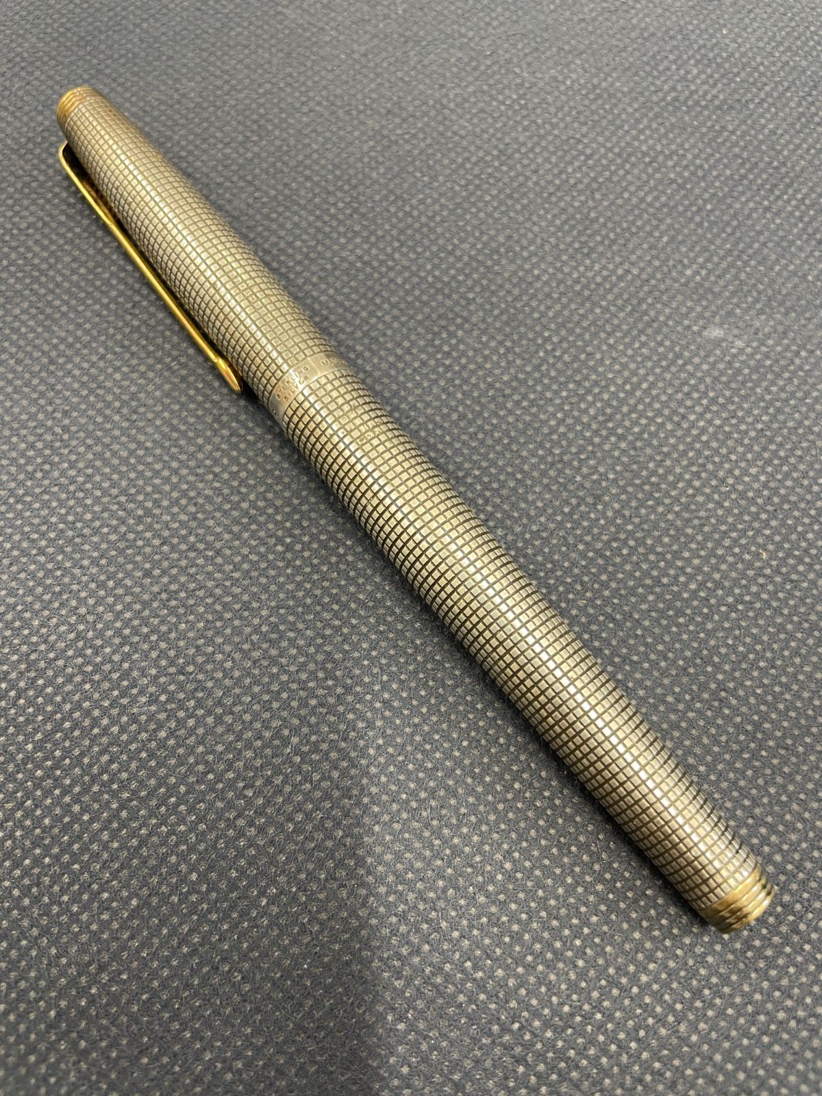 【441301082306】 現状品 PARKER パーカー 75 シズレ 万年筆 14K スターリングシルバー