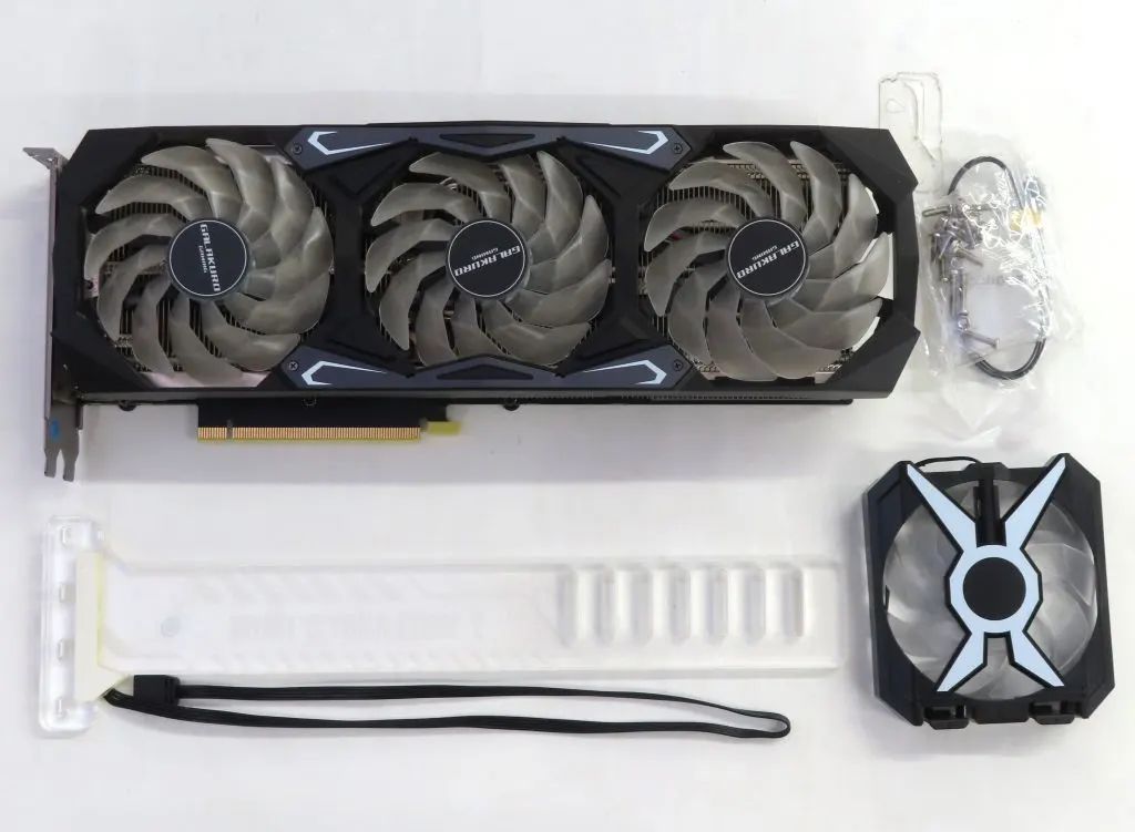 【中古】グラフィックボード GALAKURO GAMING NVIDIA GeForce RTX 3070 Ti 搭載 グラフィックボード [GG-RTX3070Ti-E8GB/TP]