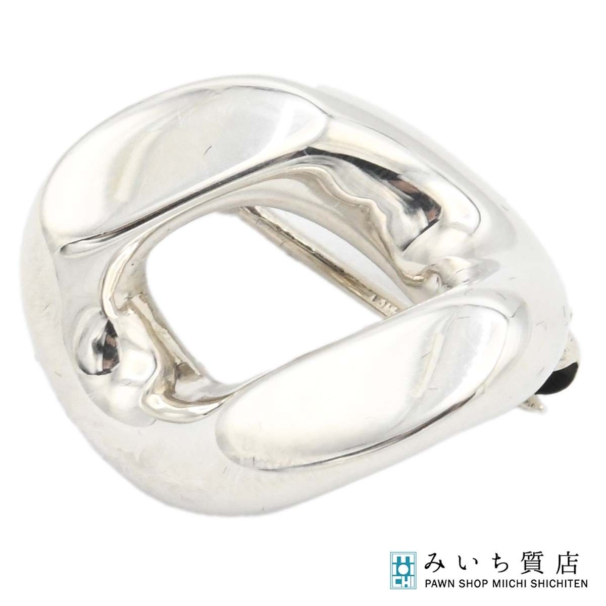 BOTTEGA VENETA ボッテガヴェネタ ブローチ Ag925 シルバー アクセサリー 箱有 26k493-7