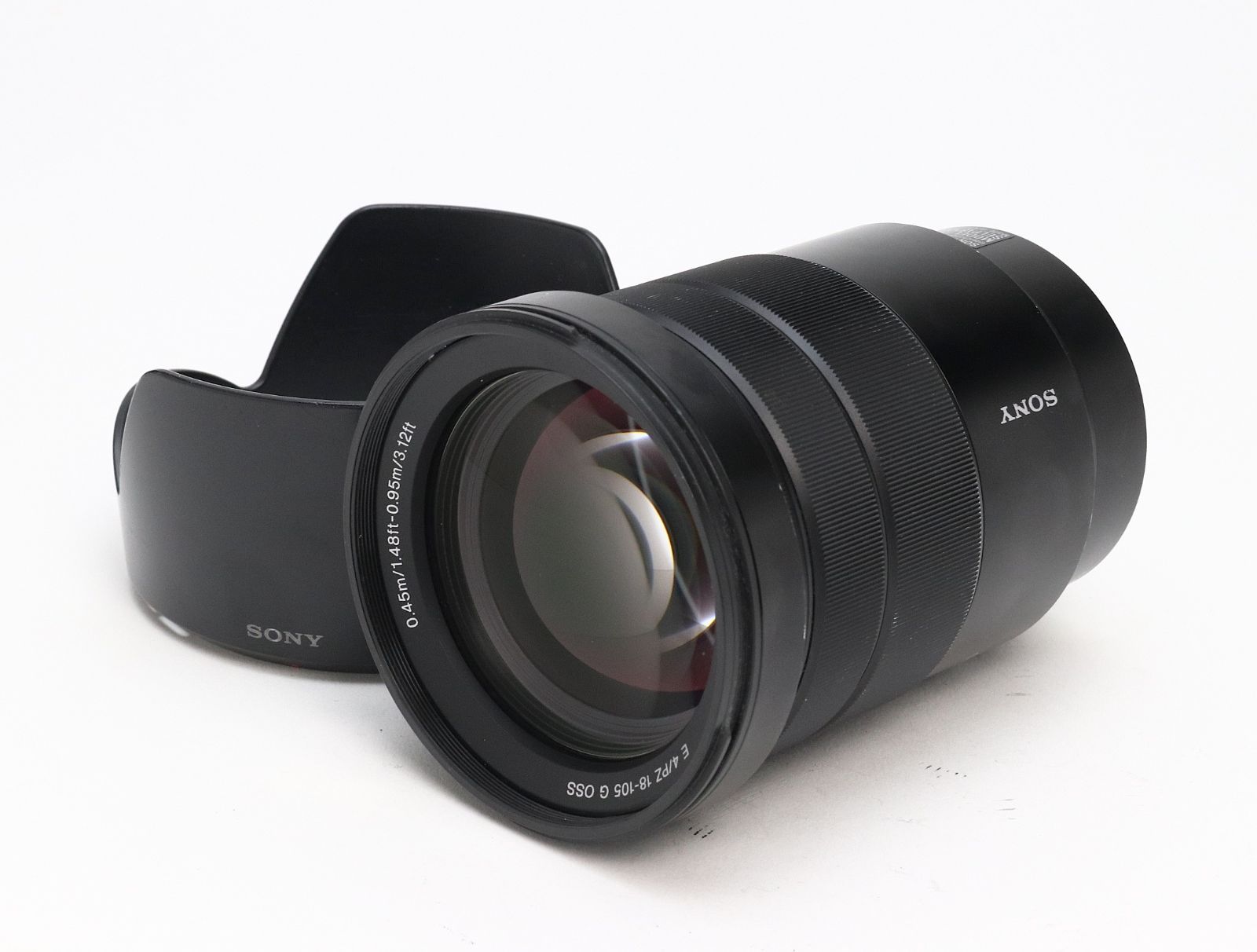 B+ (並品) SONY ソニー E PZ 18-105mm F4 G OSS SELP18105G 初期不良返品対応 55-211