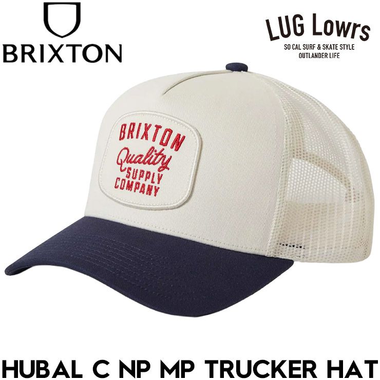 BRIXTON ブリクストン メッシュキャップ メンズ レディース トラッカーキャップ HUBAL C NP MP TRUCKER HAT スナップバック 帽子 12037 OFWMB 26SU 日本代理店正規品