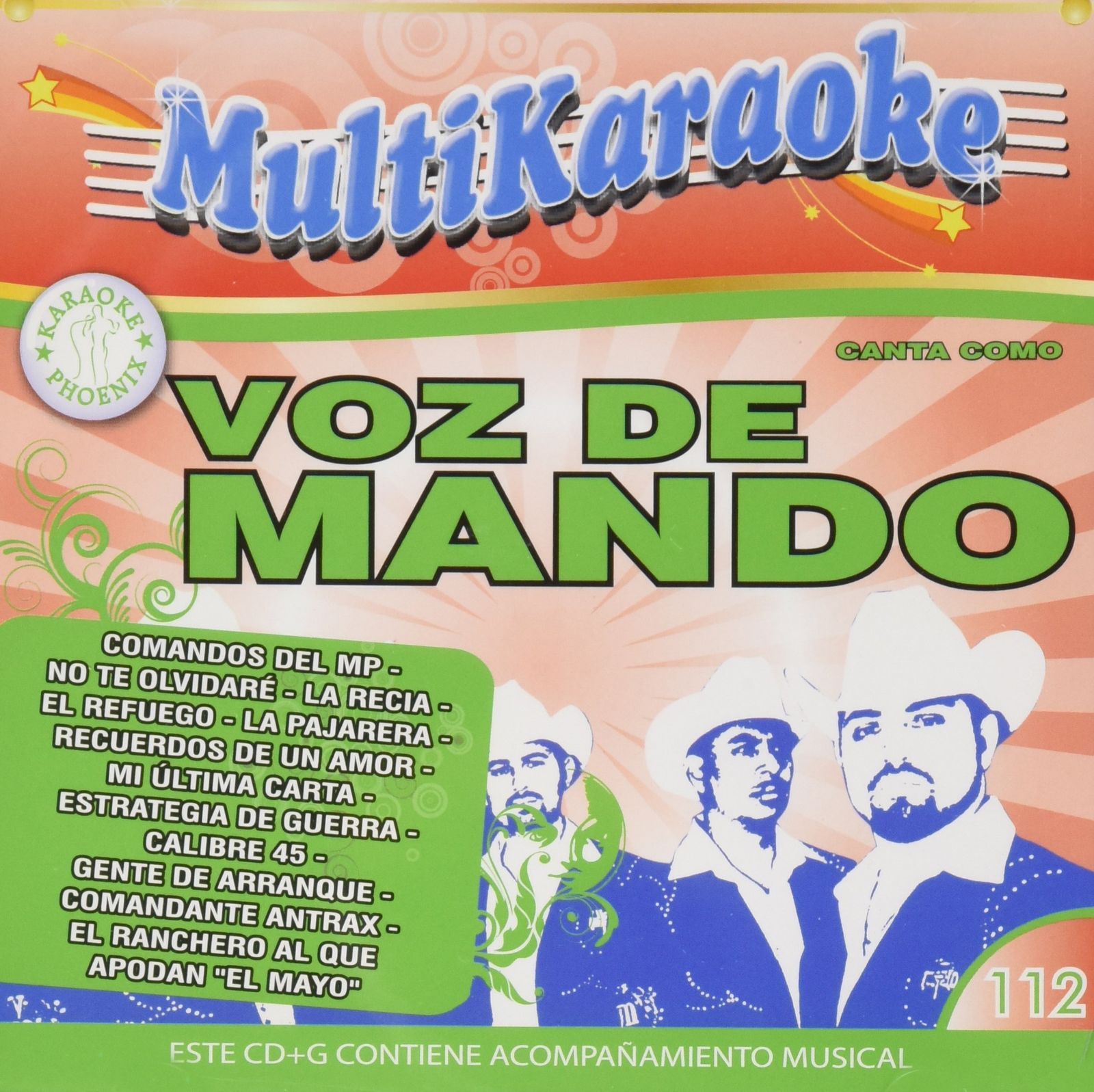 【CD】Karaoke: Voz De Mando - Exitos