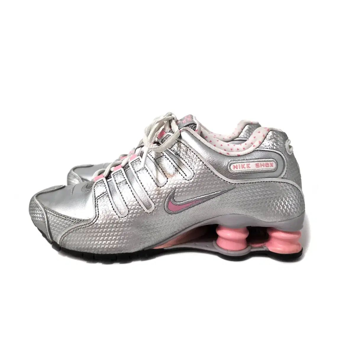230 NIKE ショックス リビル II シルバー