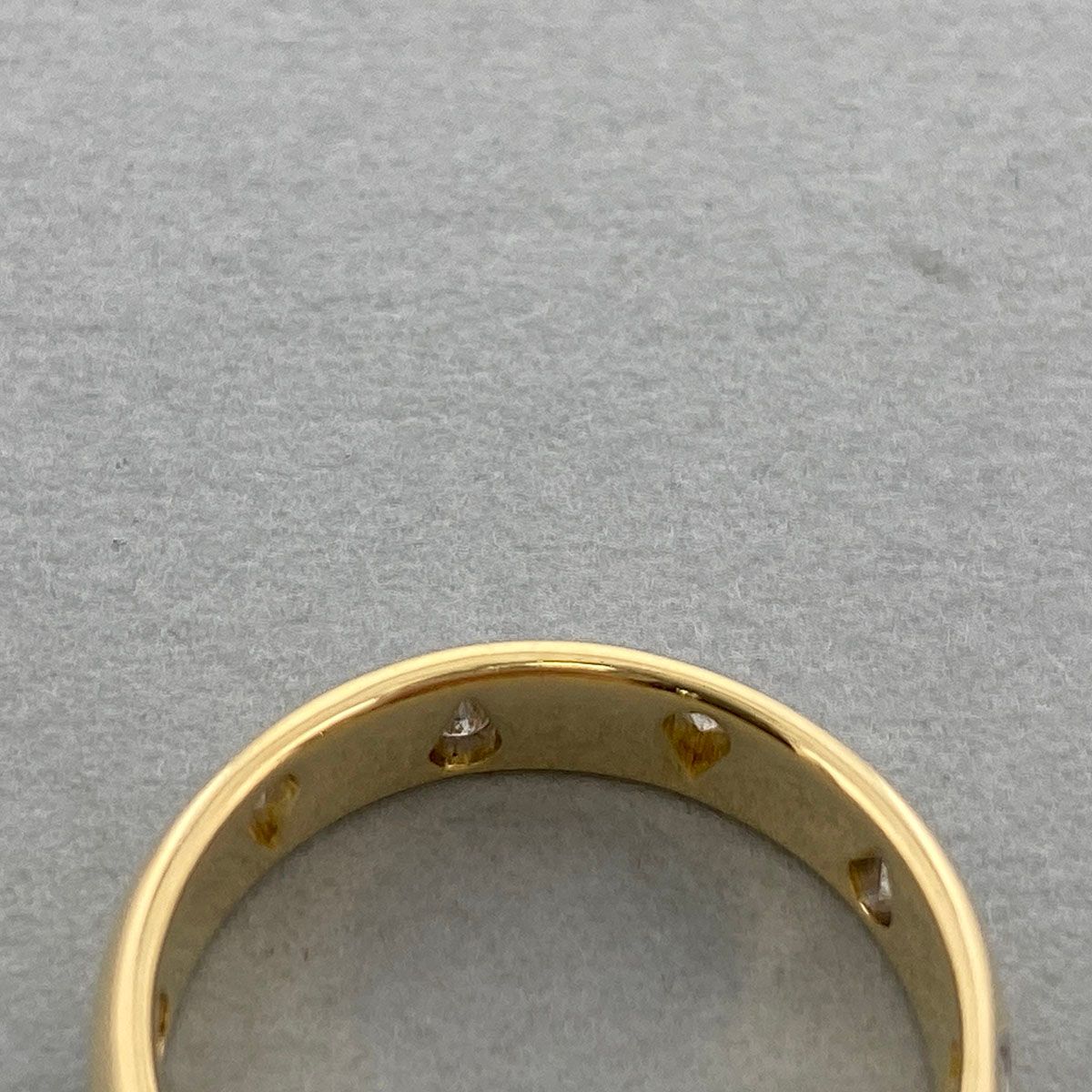 TIFFANY&Co. ティファニー 750YG PT950 ダイヤモンド ドッツリング 