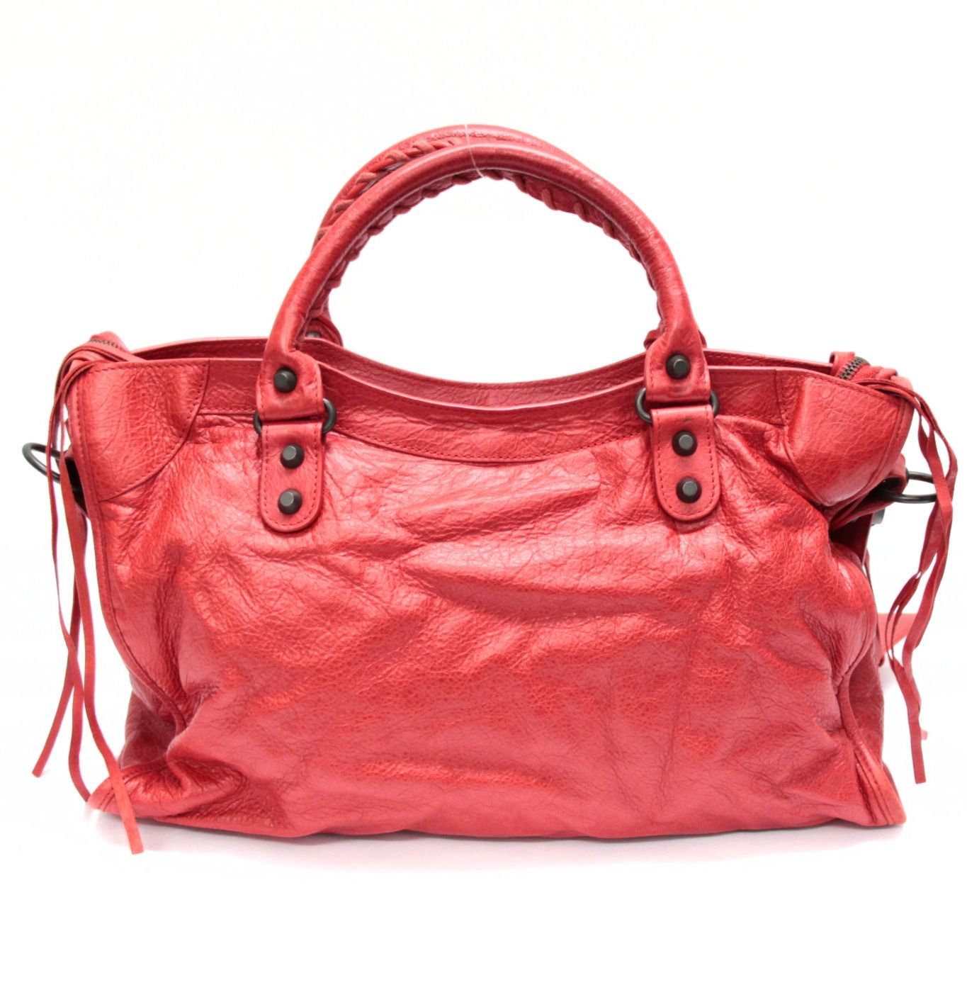 美品 バレンシアガ BALENCIAGA ザ シティ ハンドバッグ 2WAYバッグ