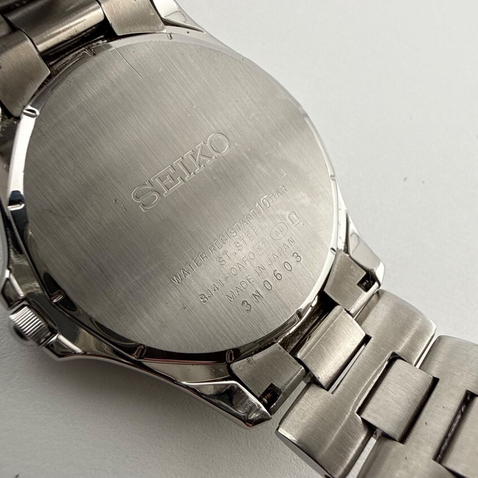 SEIKO 8J41-0AF0 セイコー DOLCE ドルチェ メンズ 腕時計 クォーツ