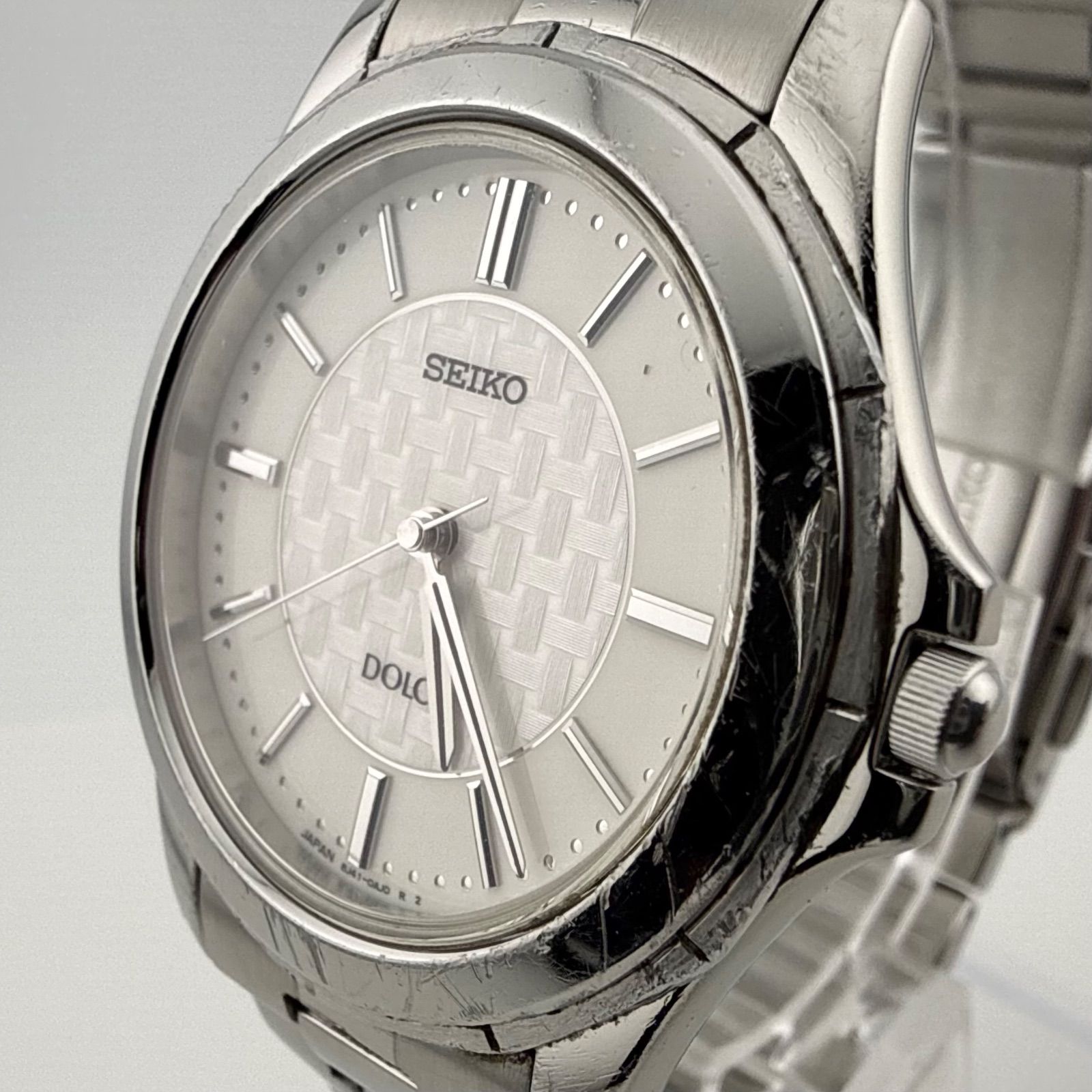 SEIKO 8J41-0AF0 セイコー DOLCE ドルチェ メンズ 腕時計 クォーツ