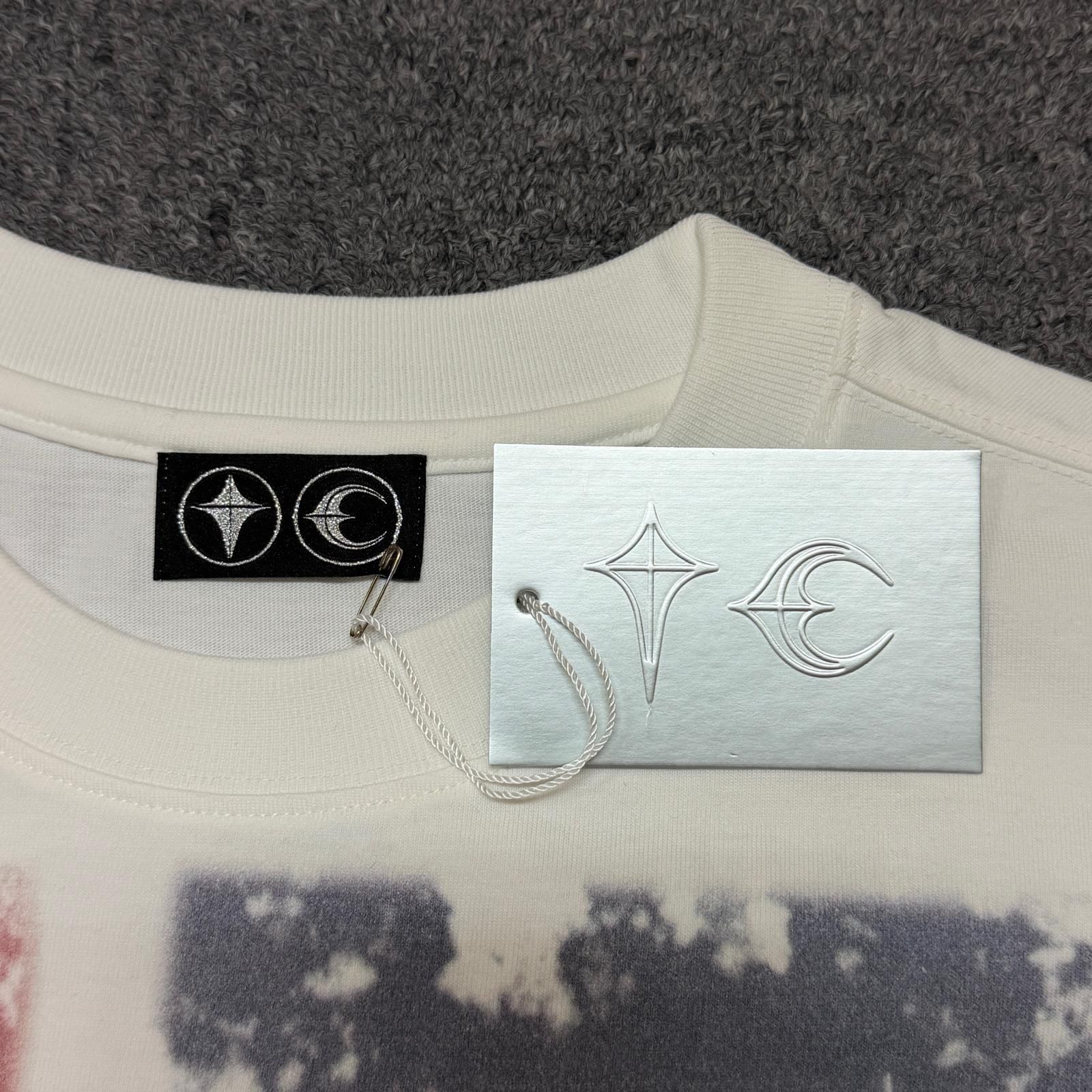 未使用 THUG CLUB 25SS 星条旗長袖Tシャツ カットソー ロンT 
