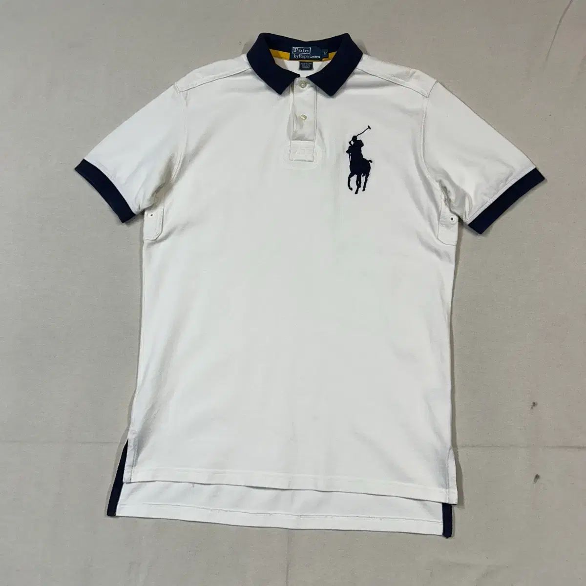 M) POLO RALPH LAUREN ポロラルフローレン Classic Classic ビックポニー ラグビーシャツ 半袖 カラーTシャツ