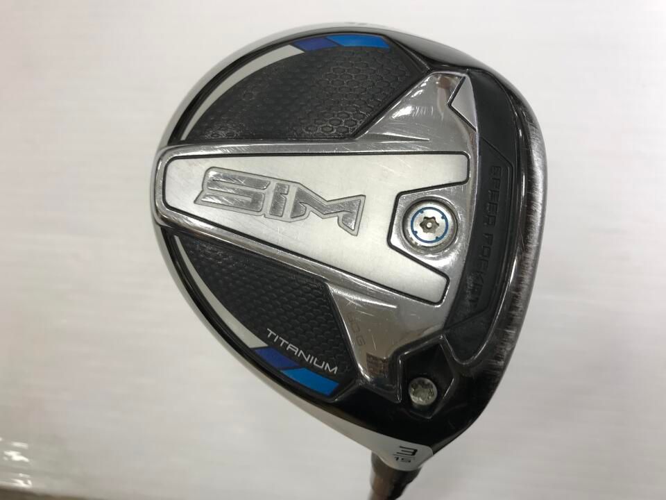 テーラーメイド　SIM　15度　TENSEI SILVER TM50　Sフレックス　フェアウェイウッド　中古【最短即日発送】