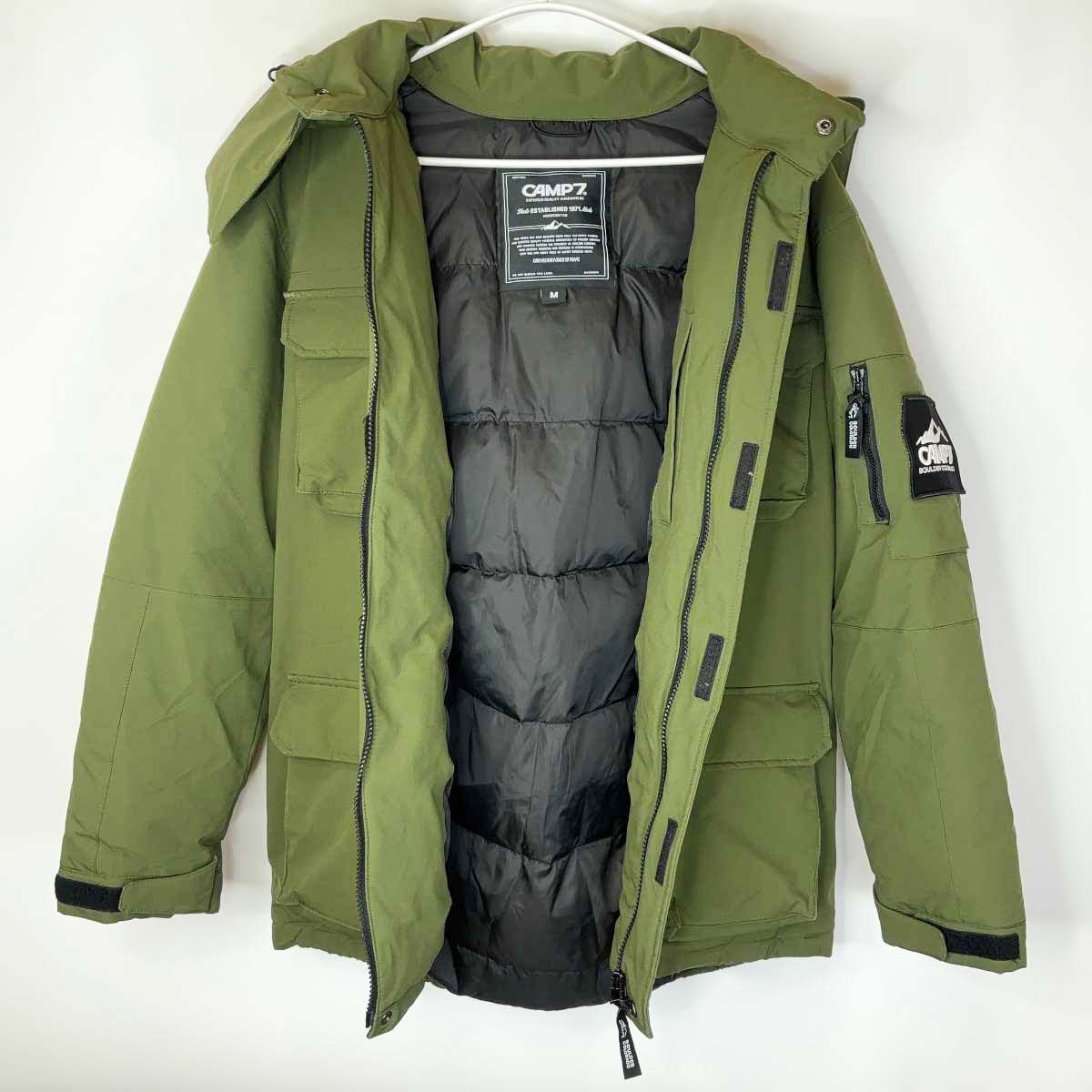 CAMP7 キャンプ7 EXPLORER ダウンジャケット M オリーブ メンズ - メルカリ