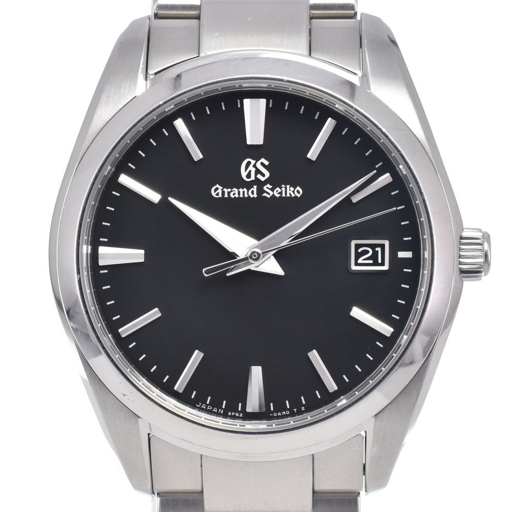 セイコー SEIKO SBGX261/9F62-0AB0 グランドセイコー デイト ブラック クォーツ メンズ 箱付き 腕時計 J#148012