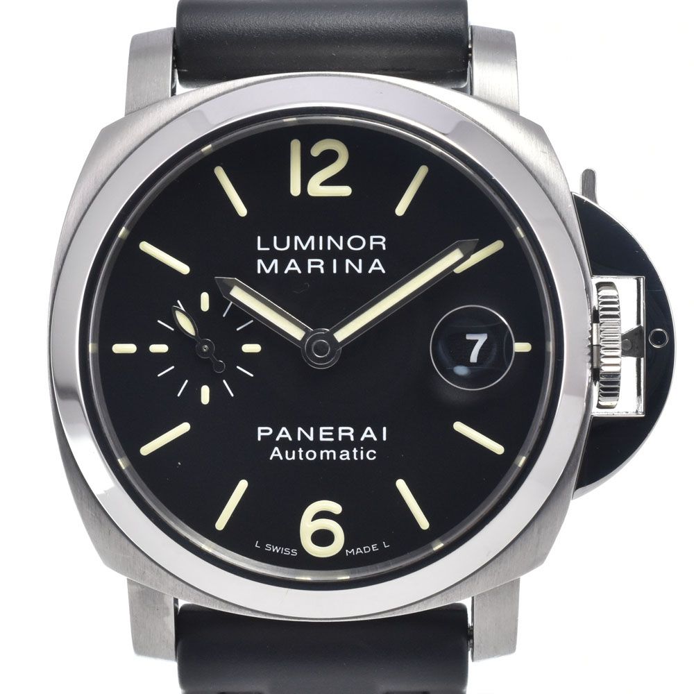 パネライ PANERAI PAM00048 ルミノール マリーナ ブラック 自動巻き メンズ 良品 箱付き 腕時計 J#147646 228,420円
