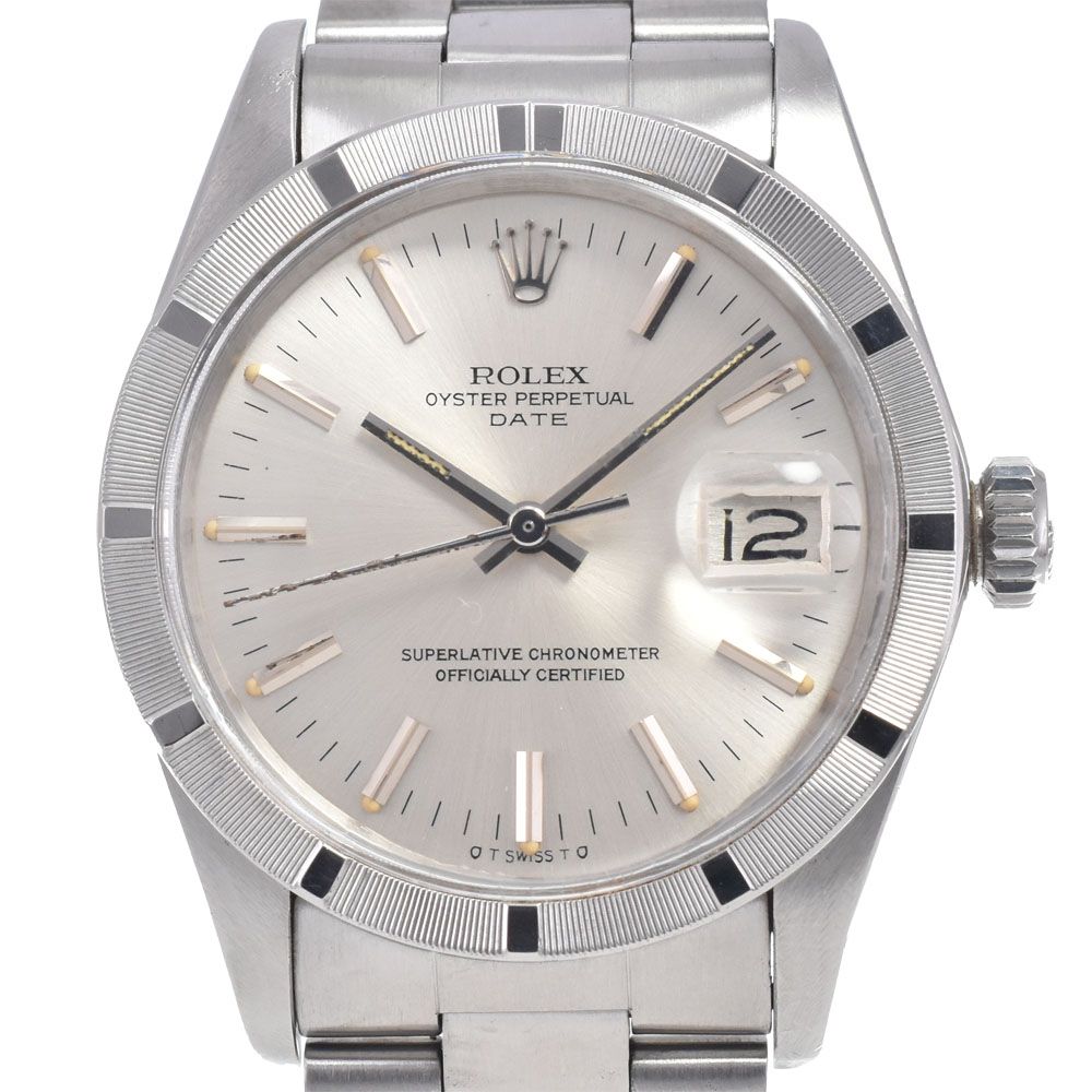 ロレックス ROLEX 1501 ヴィンテージ オイスターパーペチュアル デイト Cal.1570 シグマダイヤル 自動巻き メンズ 良品 腕時計 J#146928