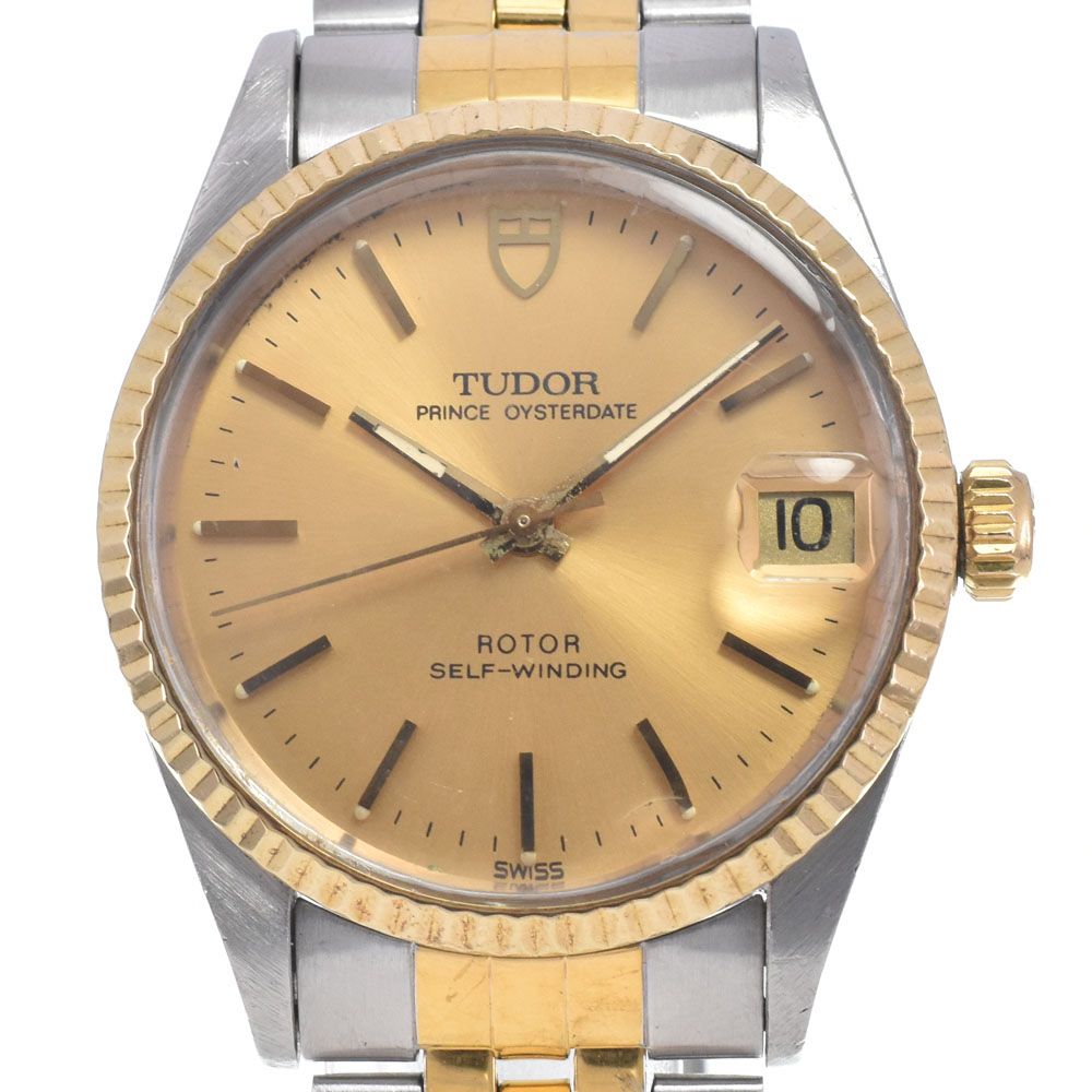 チューダー TUDOR 72033 オイスタープリンス デイト ゴールド 自動巻き ボーイズ 腕時計 J#147327 92,235円
