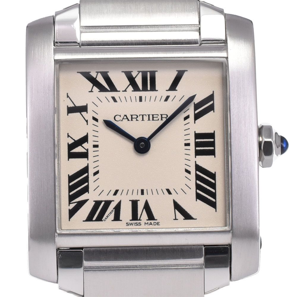 カルティエ CARTIER WSTA0005 タンクフランセーズ MM シルバー クォーツ ボーイズ 美品 内箱・保証書付き 腕時計 J#148076 248,150円