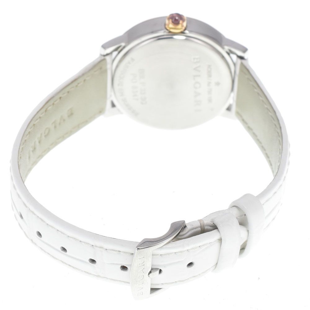BVLGARI 自動巻き腕時計 ホワイト ブルガリ BVLGARI 101893 BBL33WSPGL/12 ブルガリブルガリ 12P